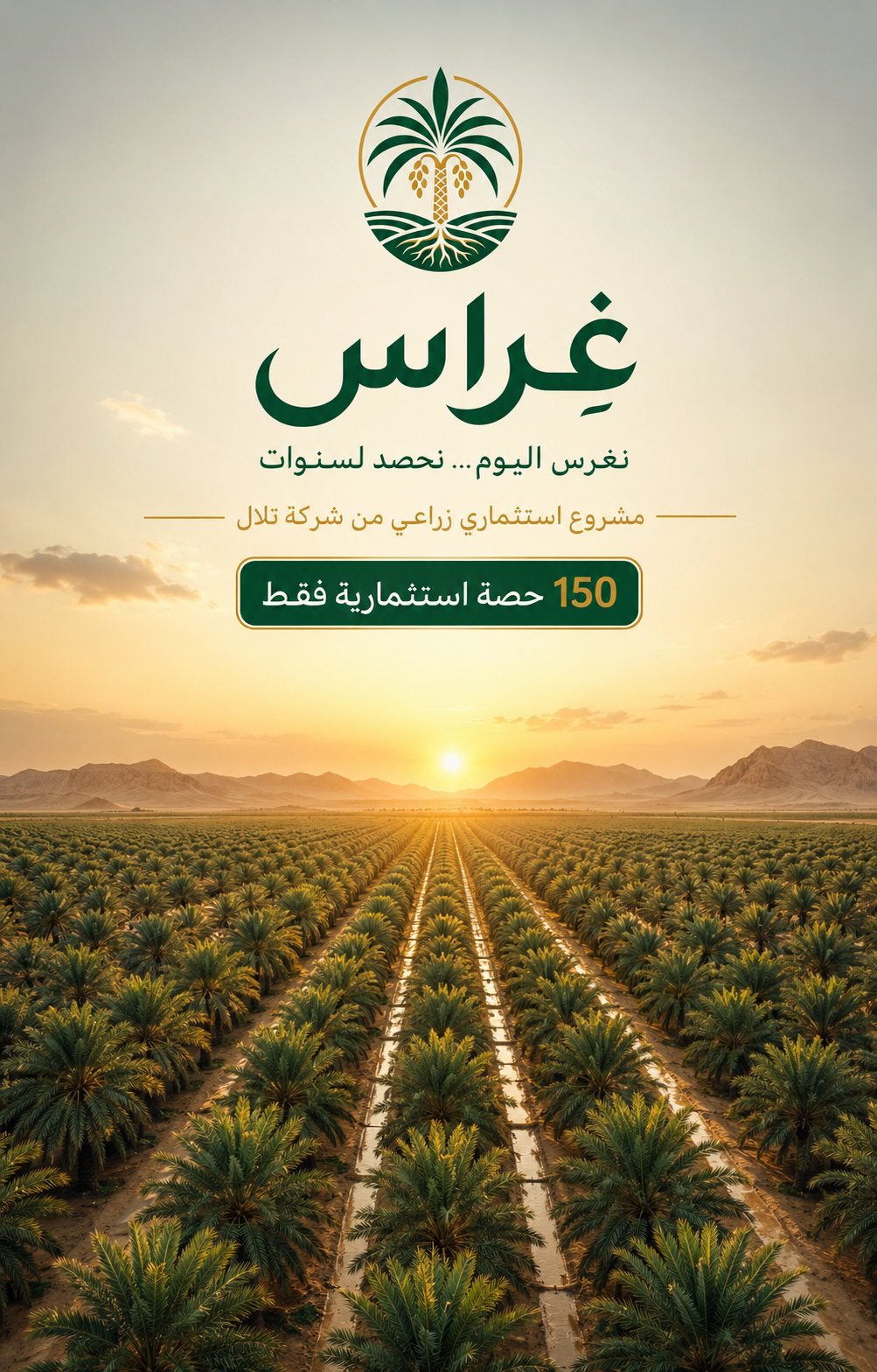 مشروع غراس لزراعة النخيل
