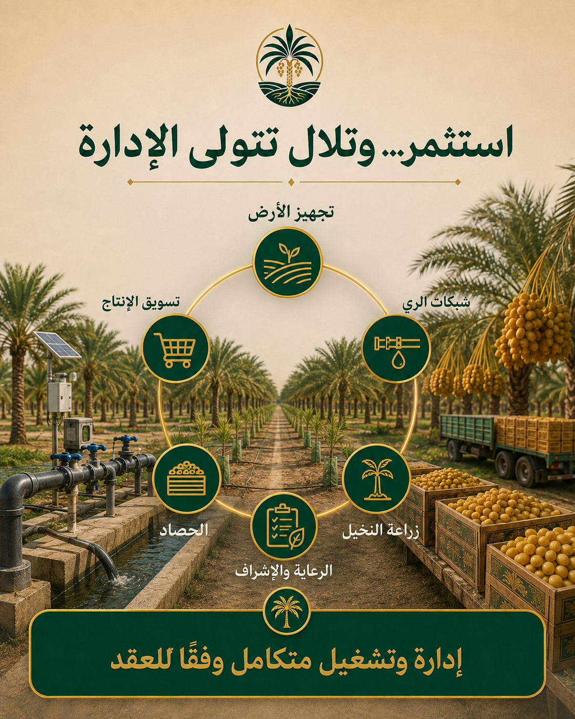 إدارة وتشغيل مشروع غراس